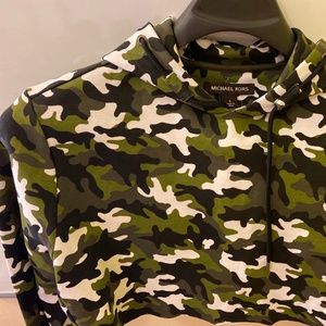 Michael Kors crops top hoodie - camo!